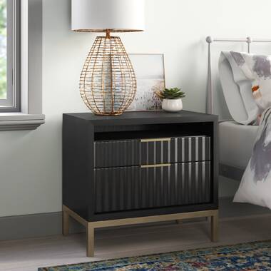 Shay nightstand deals black